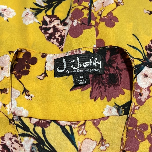 floral blouse for lady the J for JUSTIFY your contemporari - Picture 13 of 15